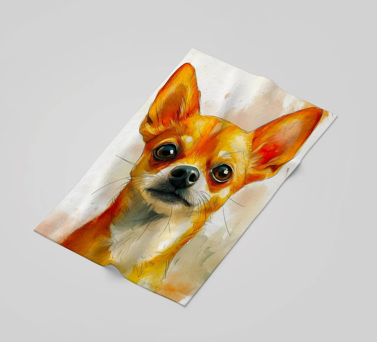 Cane chihuahua telo mare da Justyna Jaszke JBJart