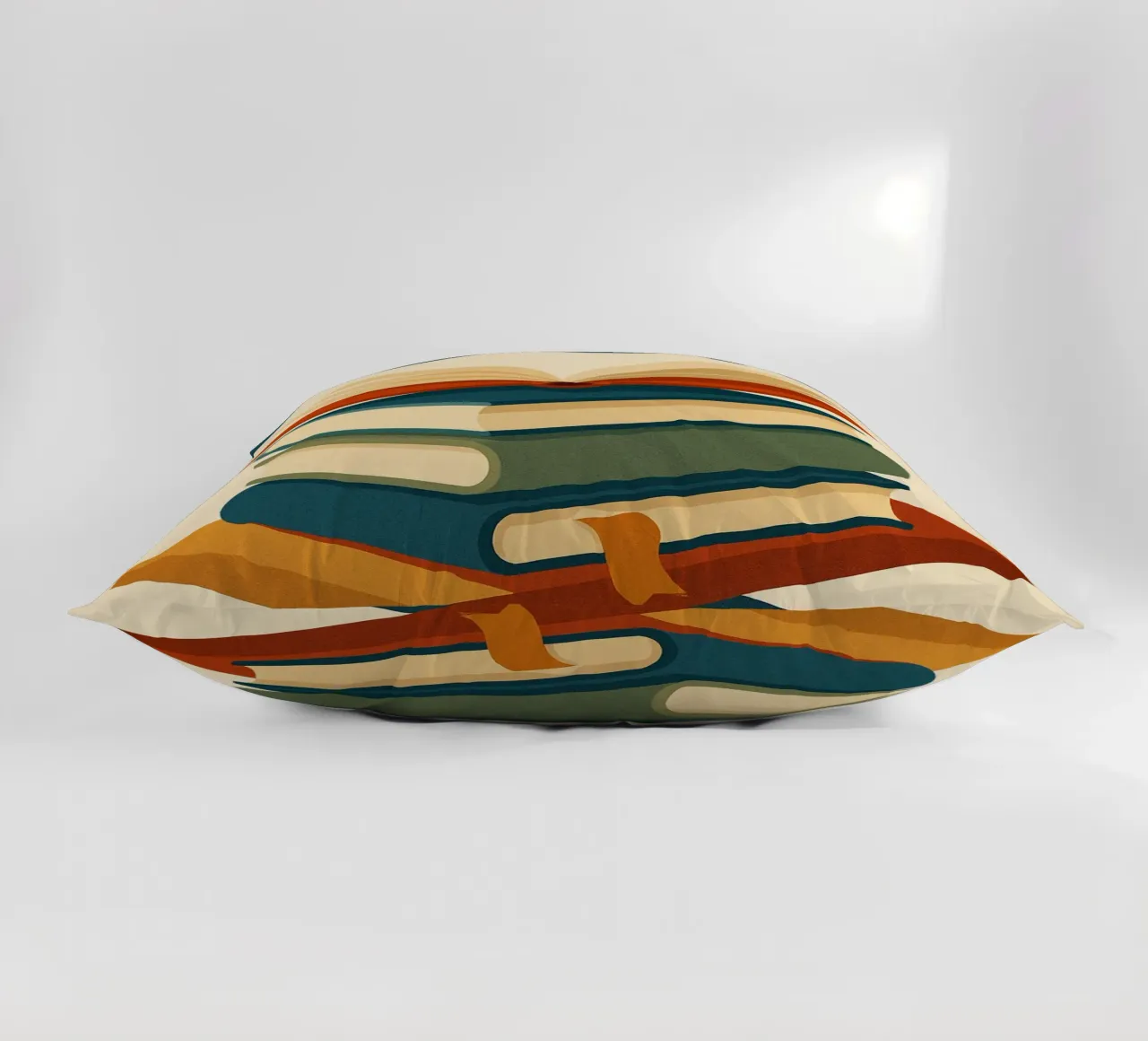 BOOKS - The graphic power of words decorative cushion by Art Typo Essentiel