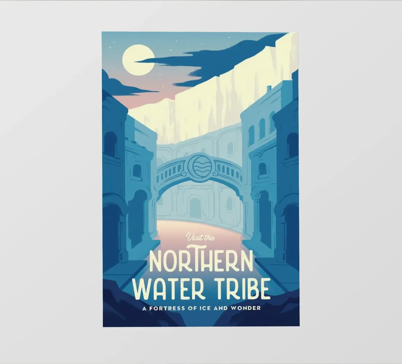Visit The Southern Water Tribe backlit film by Alice Slatera