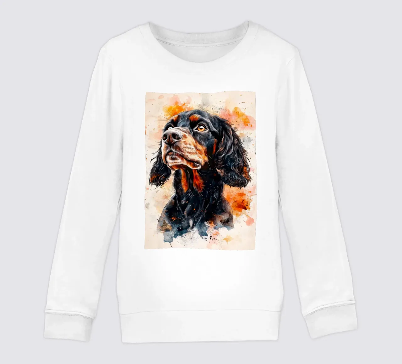 Cane cocker spaniel felpa bambino da Justyna Jaszke JBJart