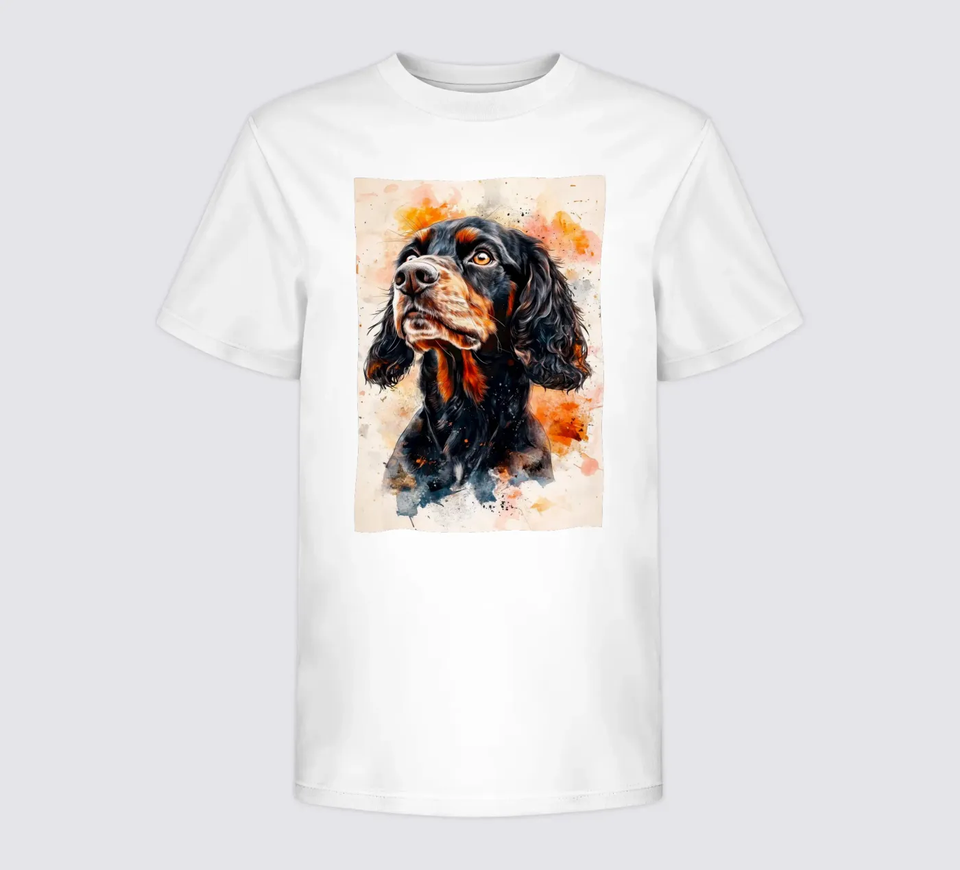 Dog cocker spaniel t-shirt bambini da Justyna Jaszke JBJart