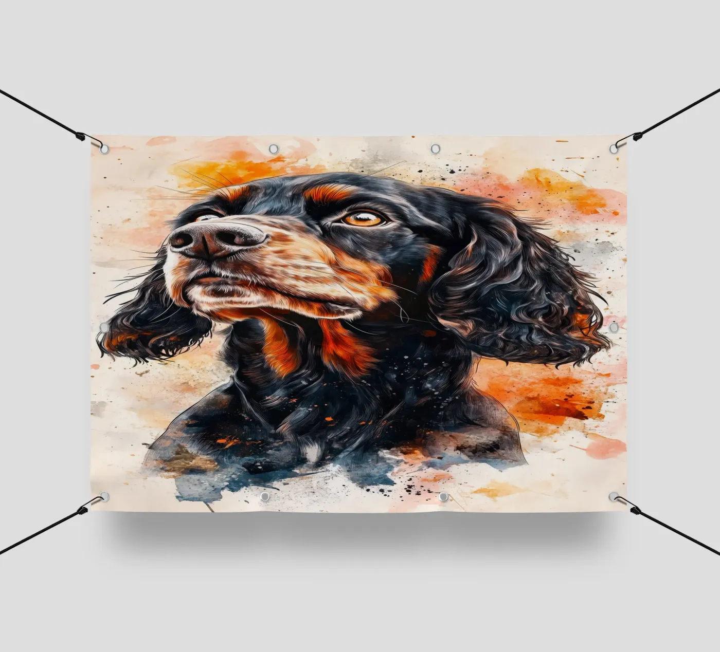 Cane cocker spaniel telo in pvc da Justyna Jaszke JBJart