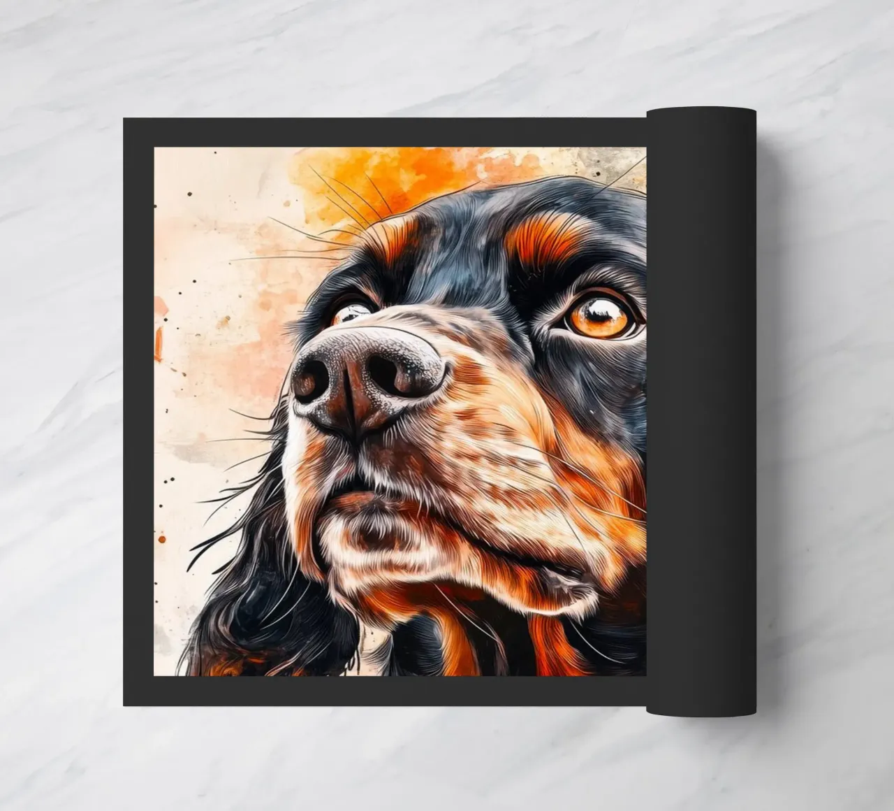 Cane cocker spaniel zerbino da Justyna Jaszke JBJart