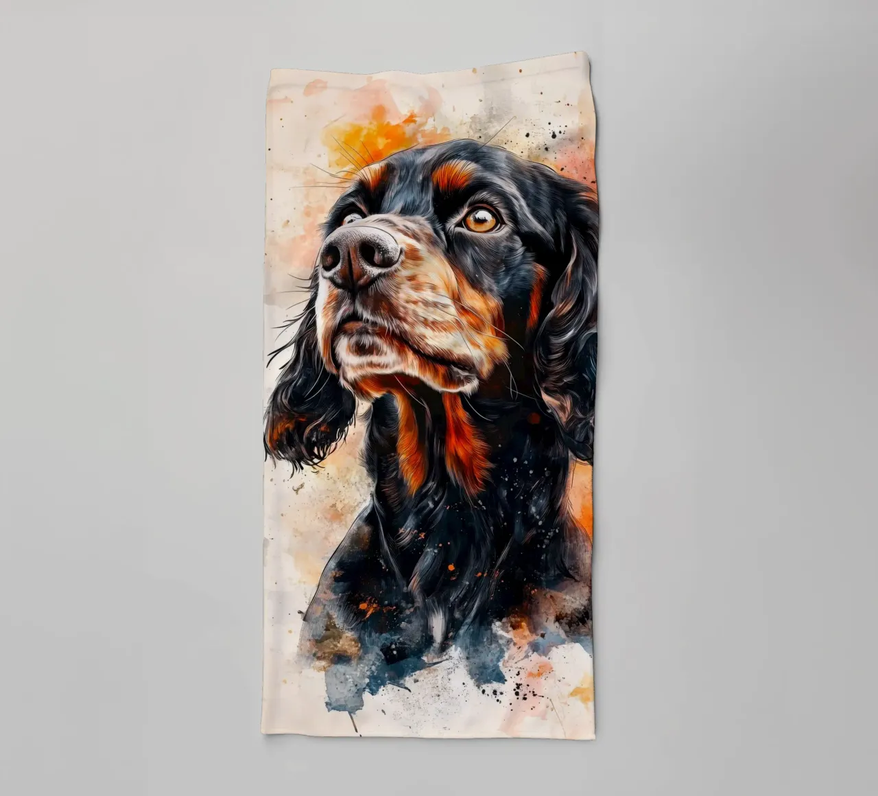 Cane cocker spaniel asciugamano da bagno da Justyna Jaszke JBJart