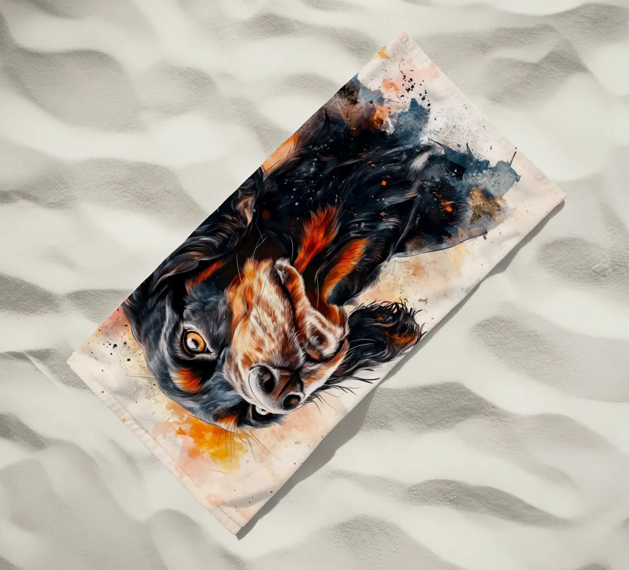 Cane cocker spaniel telo mare da Justyna Jaszke JBJart