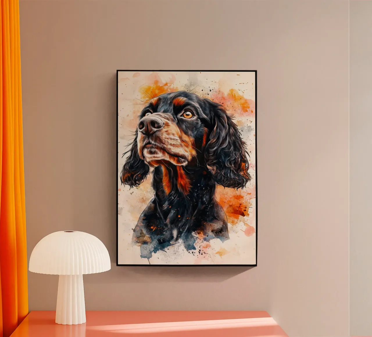 Cane cocker spaniel plexiglass da Justyna Jaszke JBJart