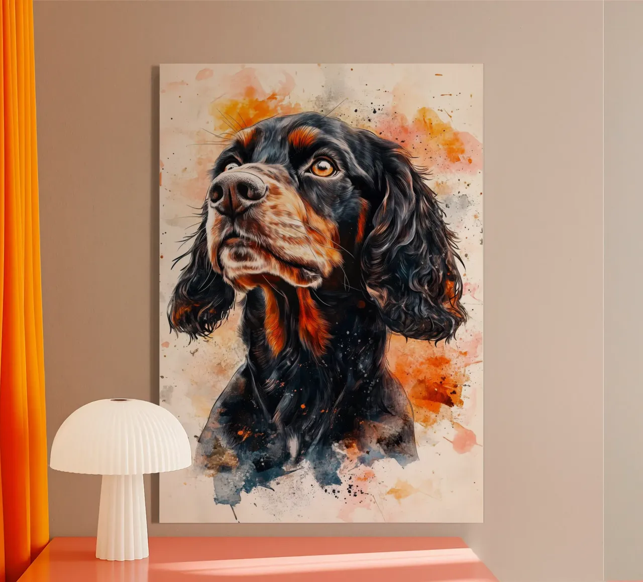 Cane cocker spaniel plexiglass da Justyna Jaszke JBJart