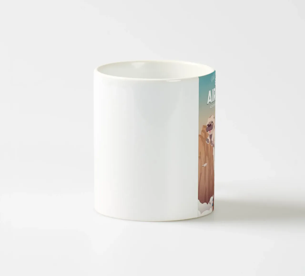 Il Tempio dell'Aria del Sud tazza in ceramica da Alice Slatera