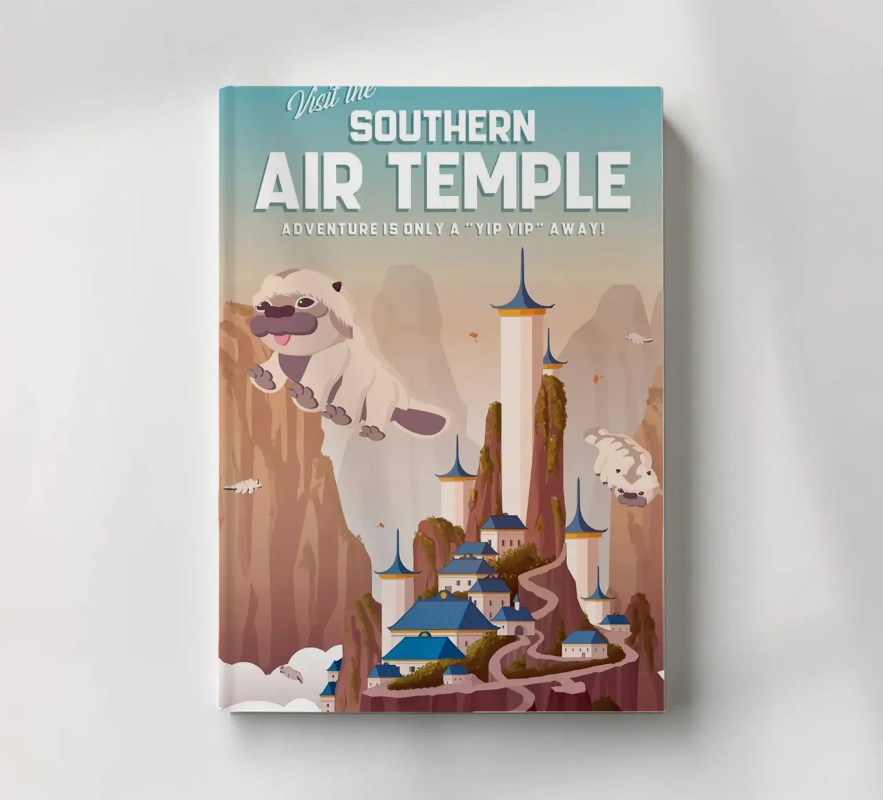 The Southern Air Temple notebook by Alice Slatera