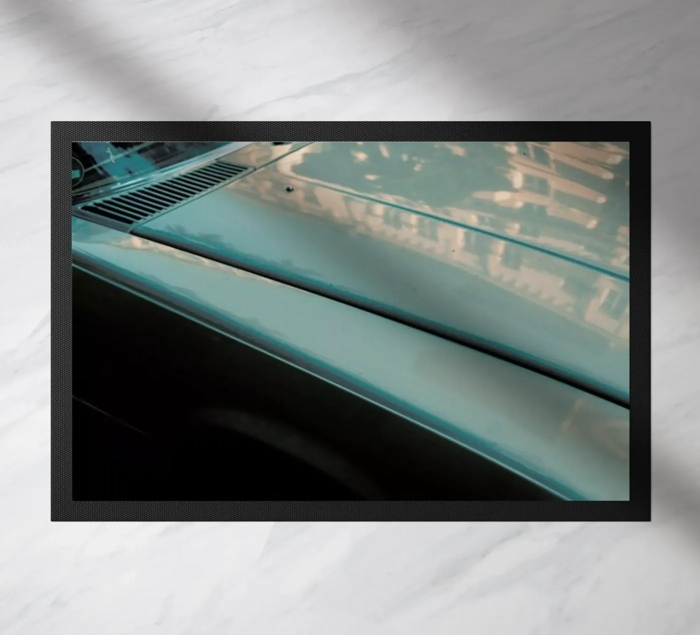 Oldtimer In The Sun deurmat van Sebastian Hilgetag