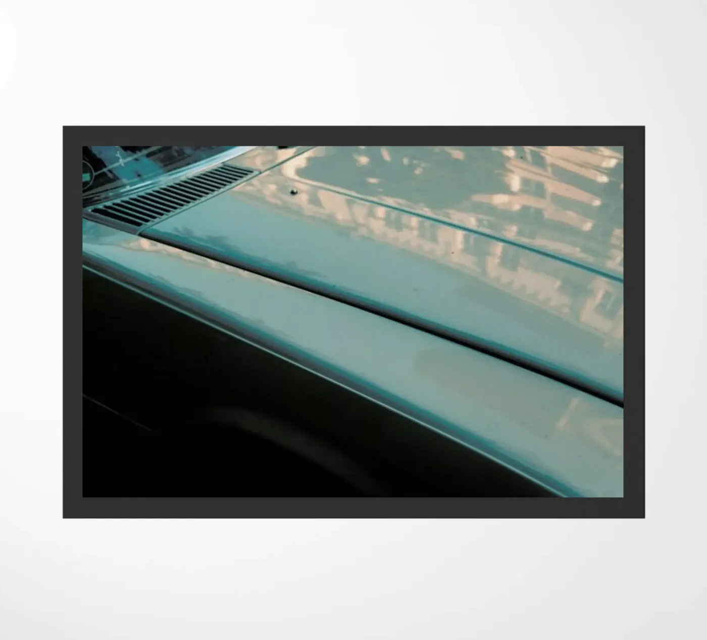Oldtimer In The Sun doormat by Sebastian Hilgetag