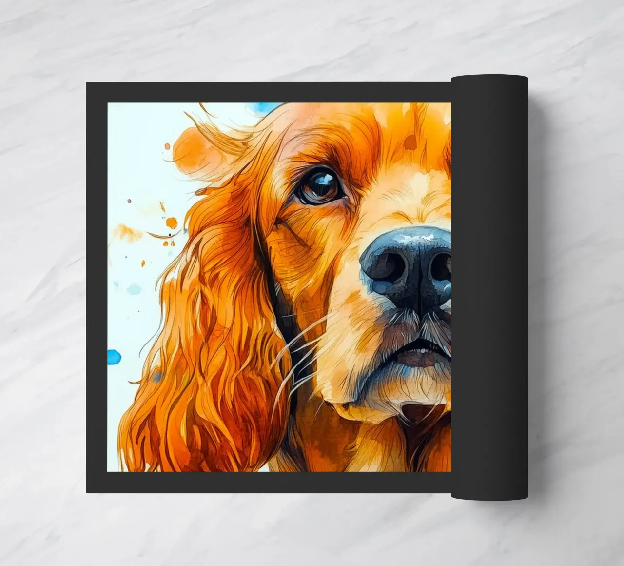 Cane cocker spaniel zerbino da Justyna Jaszke JBJart