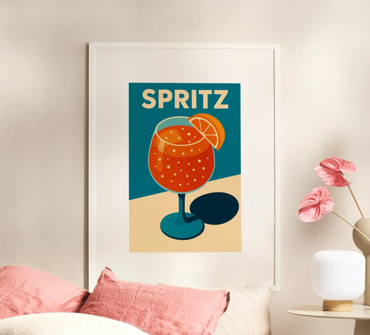 Spritz - Der ikonische Geschmack des Sommers Poster von Boissons - Affiches & posters - Retro