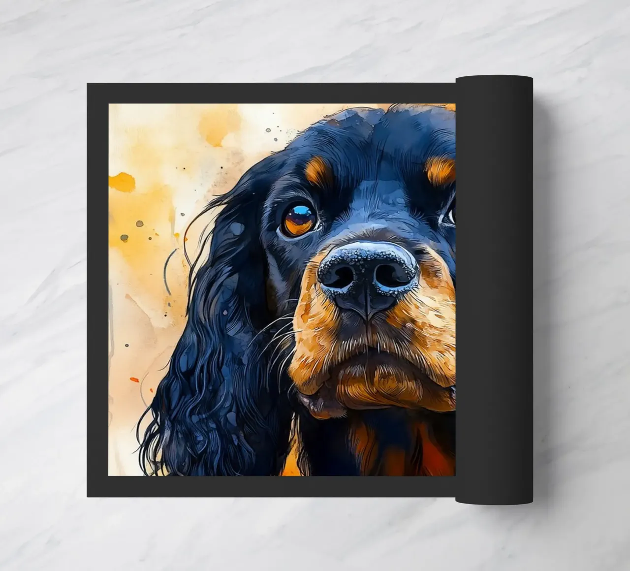 Cane cocker spaniel zerbino da Justyna Jaszke JBJart