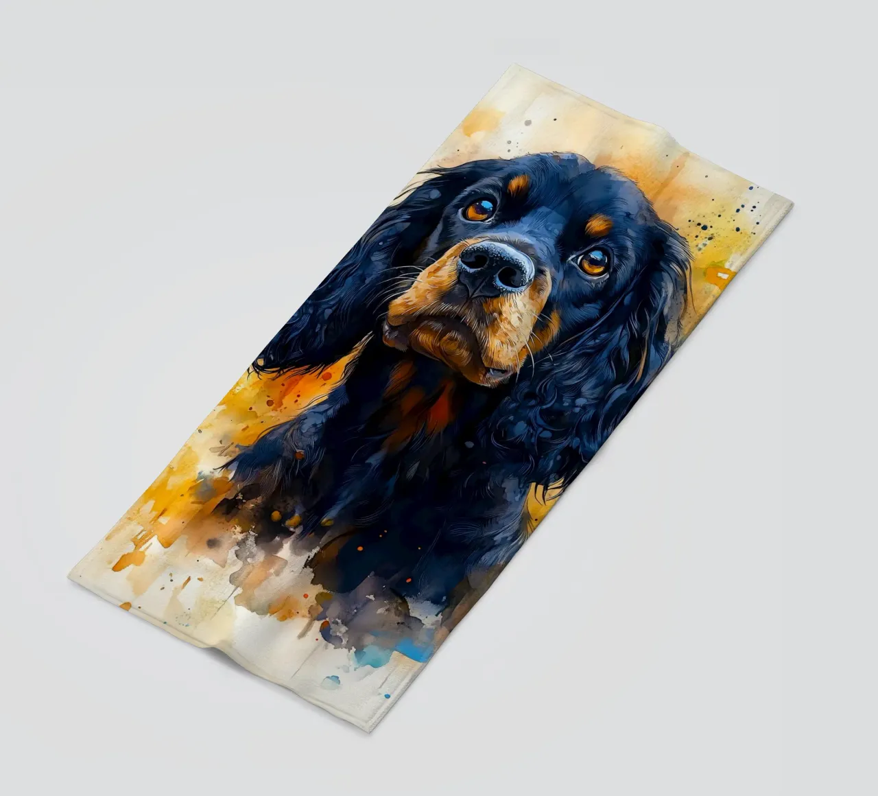 Cane cocker spaniel telo mare da Justyna Jaszke JBJart