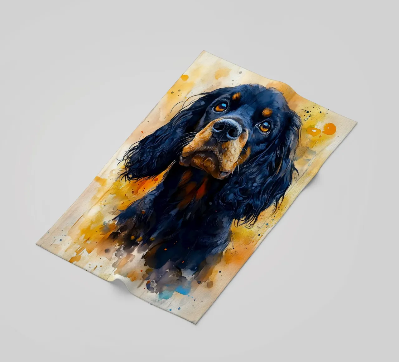 Cane cocker spaniel telo mare da Justyna Jaszke JBJart