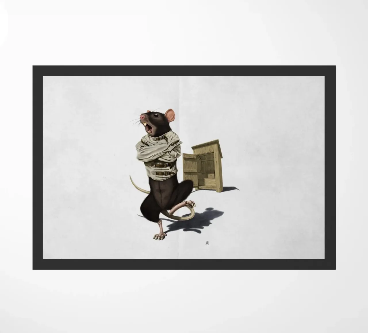 Shithouse (Wordless) zerbino da Rob Art | Illustration