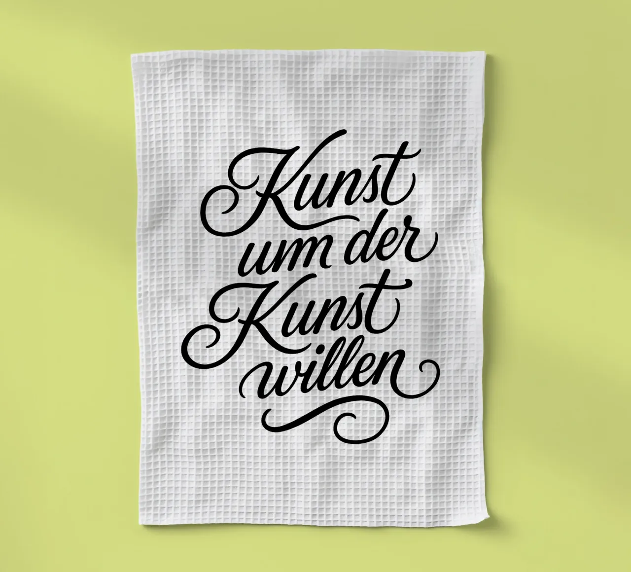 KUNST UM DER KUNST WILLEN torchon de Vintage Van Gogh