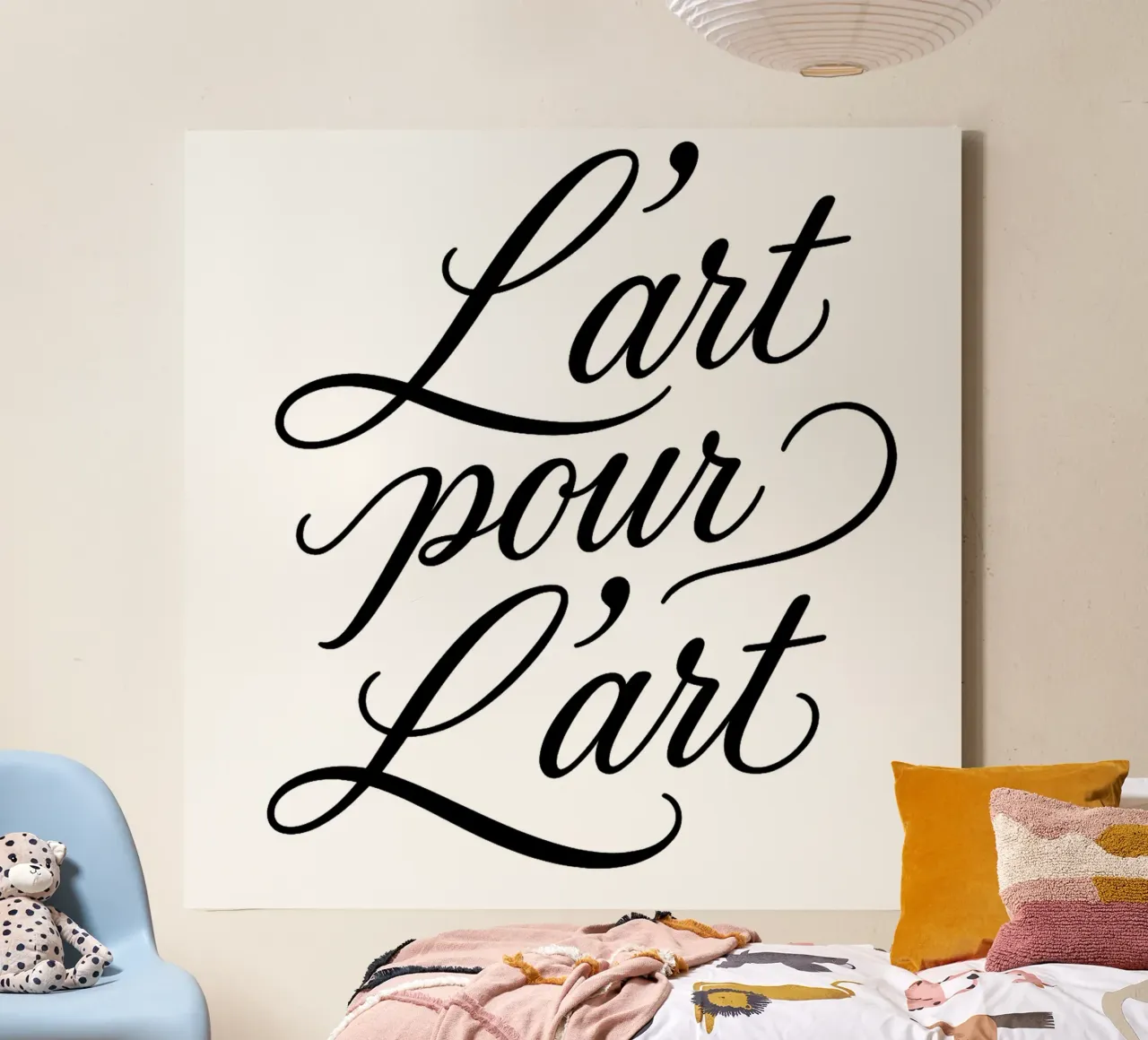 L´ART POUR L´ART tela con Cornice a cassetta da Vintage Van Gogh