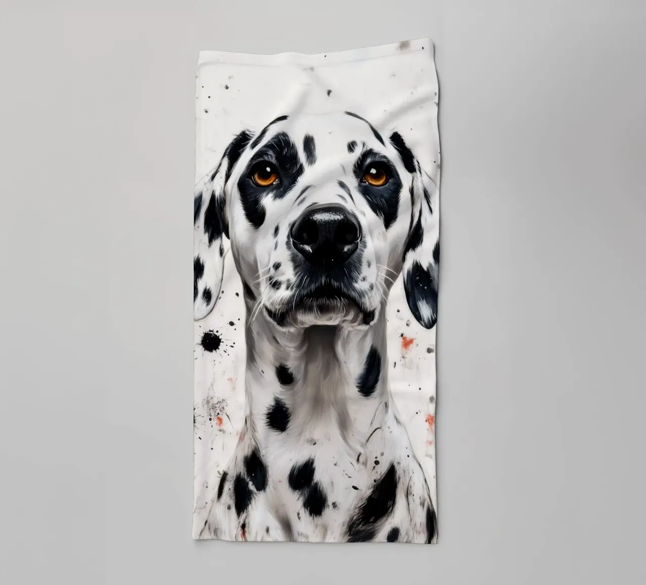 Cane dalmata asciugamano da bagno da Justyna Jaszke JBJart