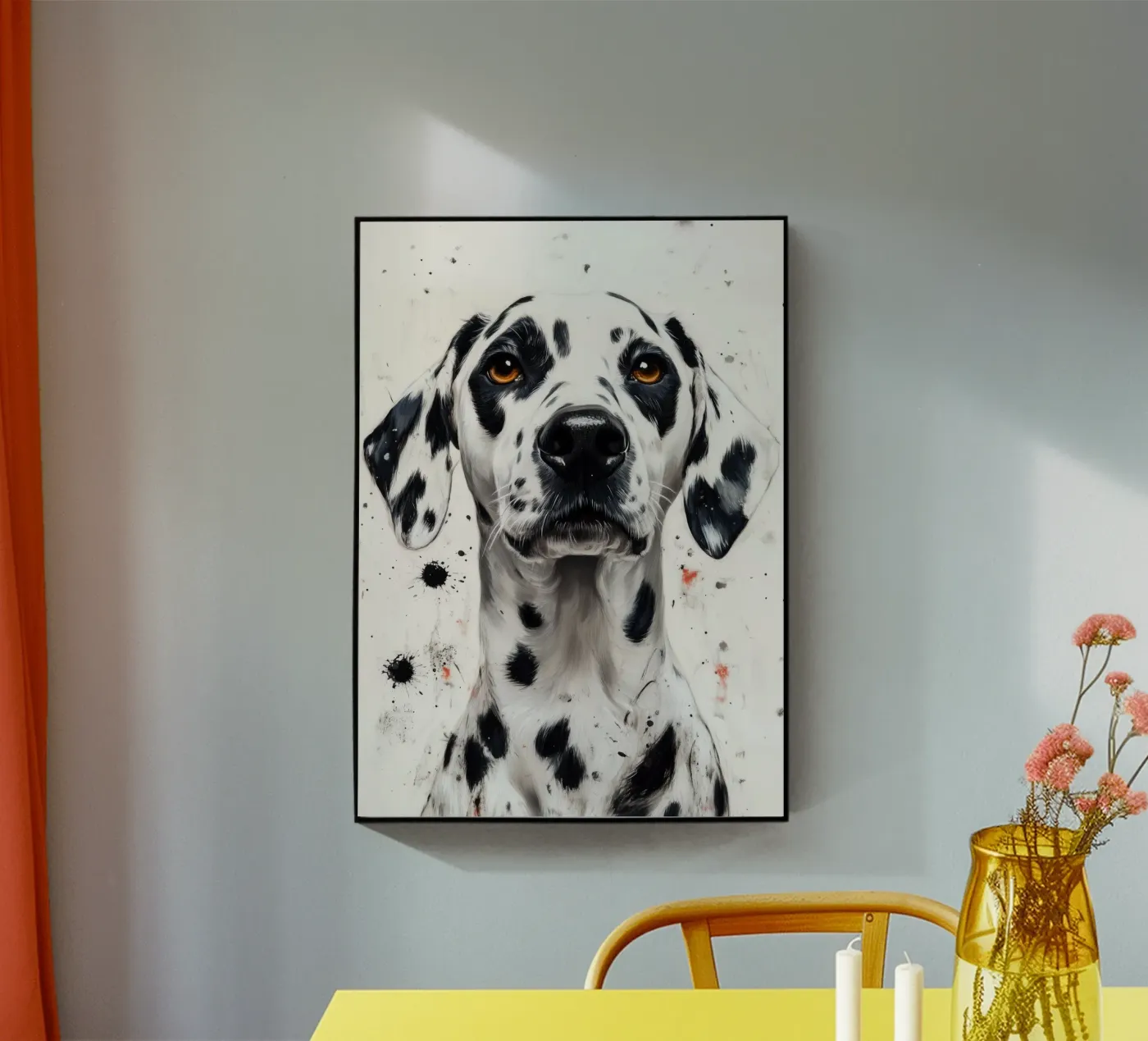Chien dalmatien plexiglas de Justyna Jaszke JBJart