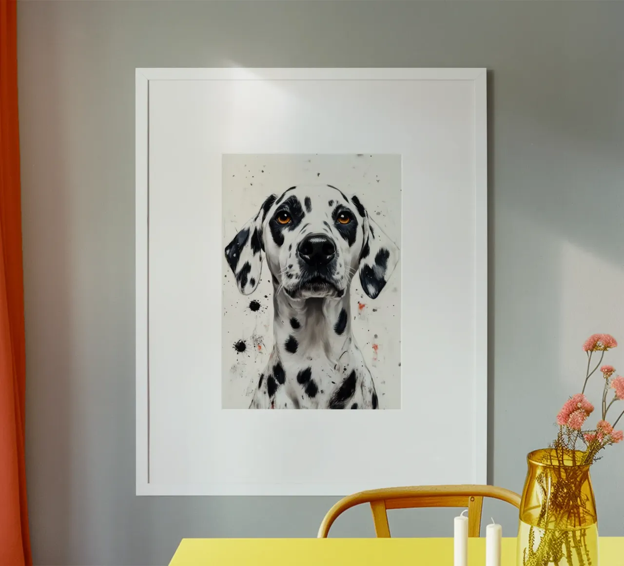 Cane dalmata carta hahnemühle da Justyna Jaszke JBJart