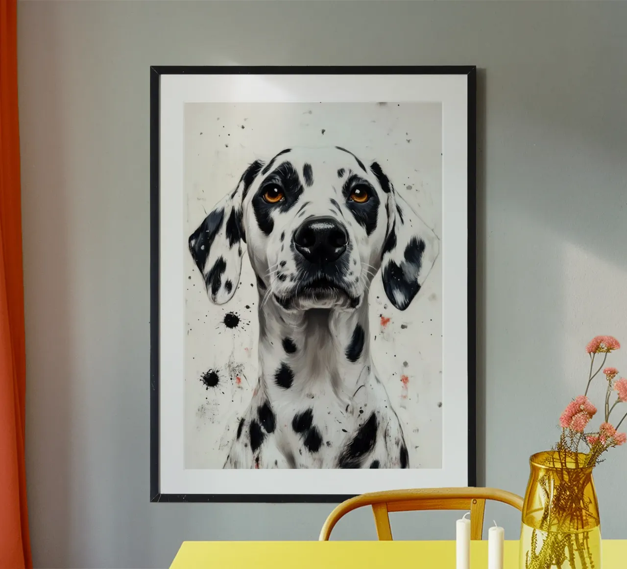 Cane dalmata carta hahnemühle da Justyna Jaszke JBJart
