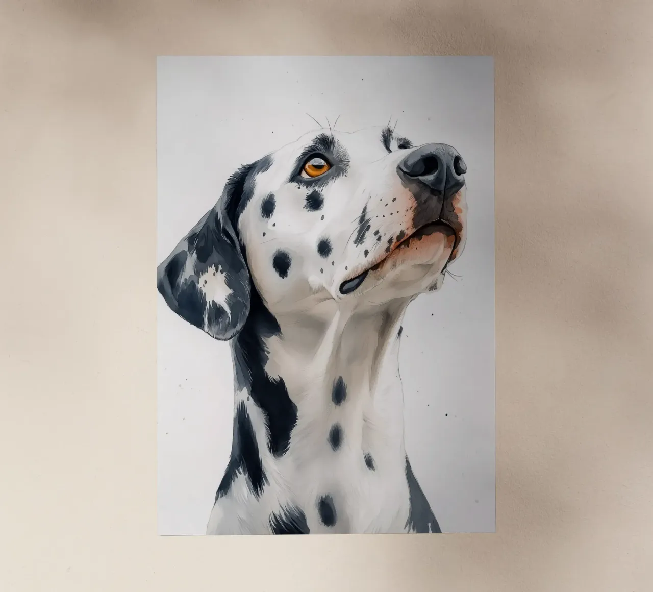 Cane dalmata pellicola backlit da Justyna Jaszke JBJart