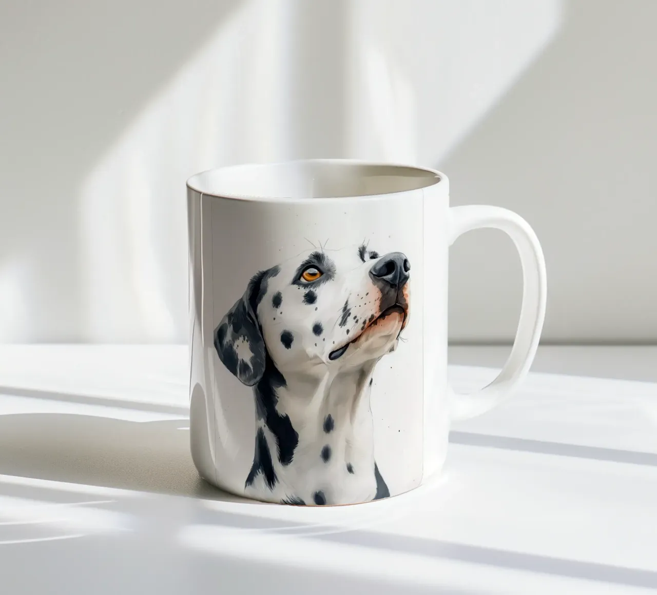 Cane dalmata tazza in ceramica da Justyna Jaszke JBJart