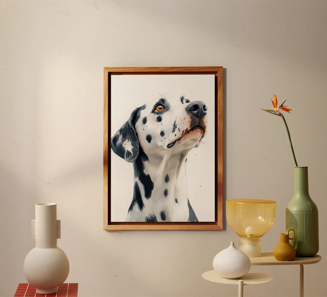 Cane dalmata alluminio dibond da Justyna Jaszke JBJart