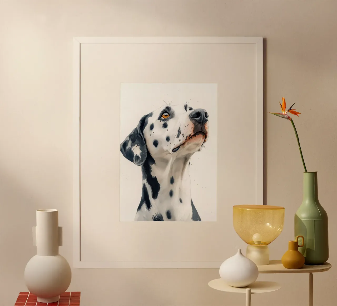Dalmatian dog poster da Justyna Jaszke JBJart