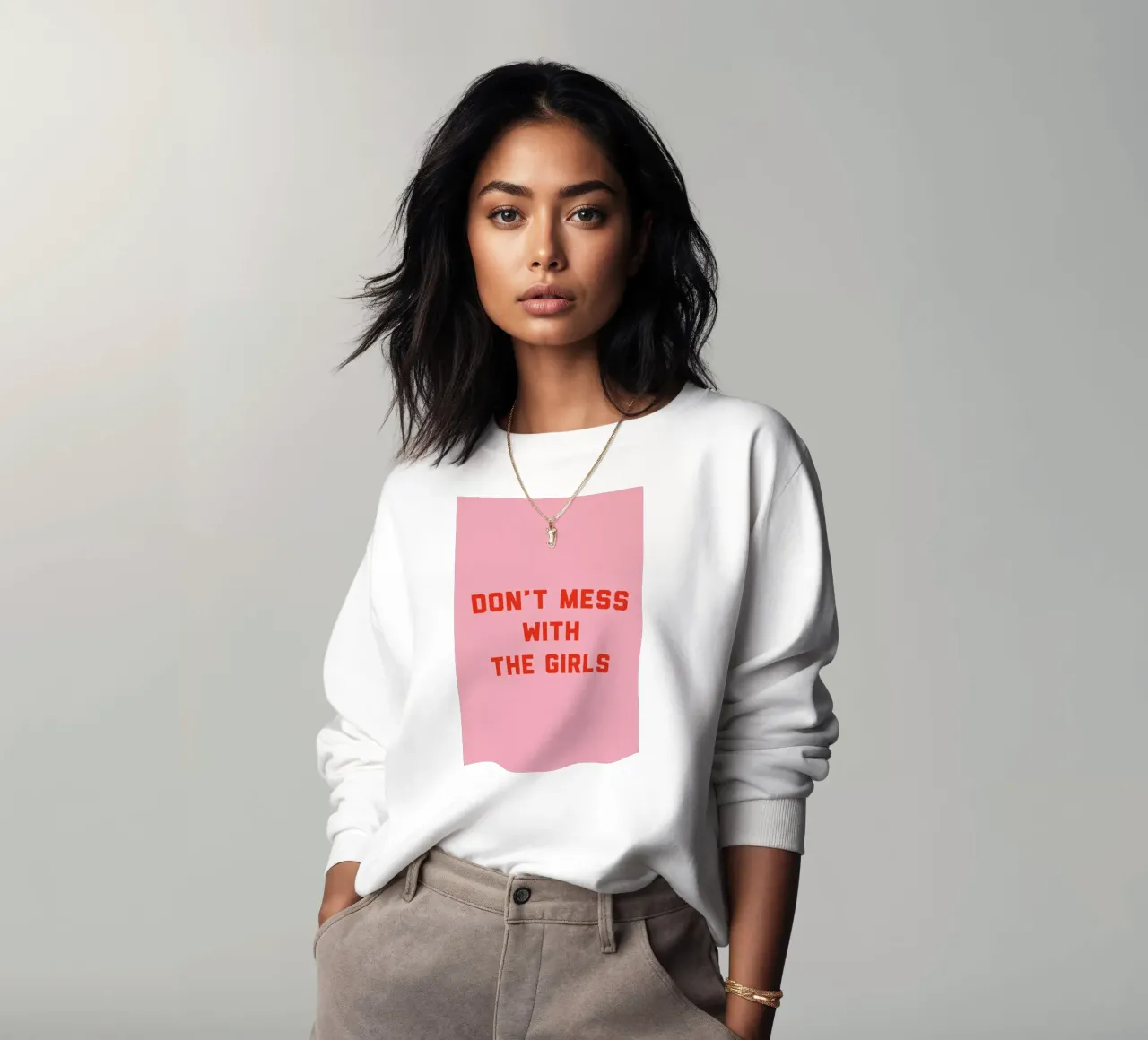 Don't Mess With The Girls sweatshirt by The Native State