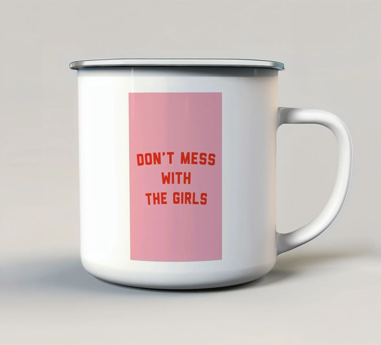 Don't Mess With The Girls tazza in smalto da The Native State
