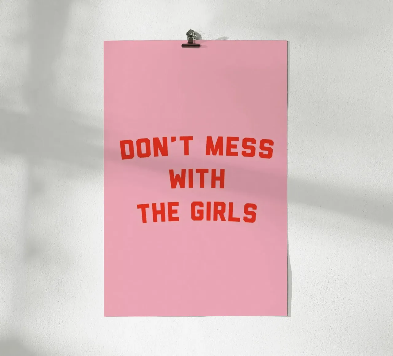 Don't Mess With The Girls Hahnemühle von The Native State