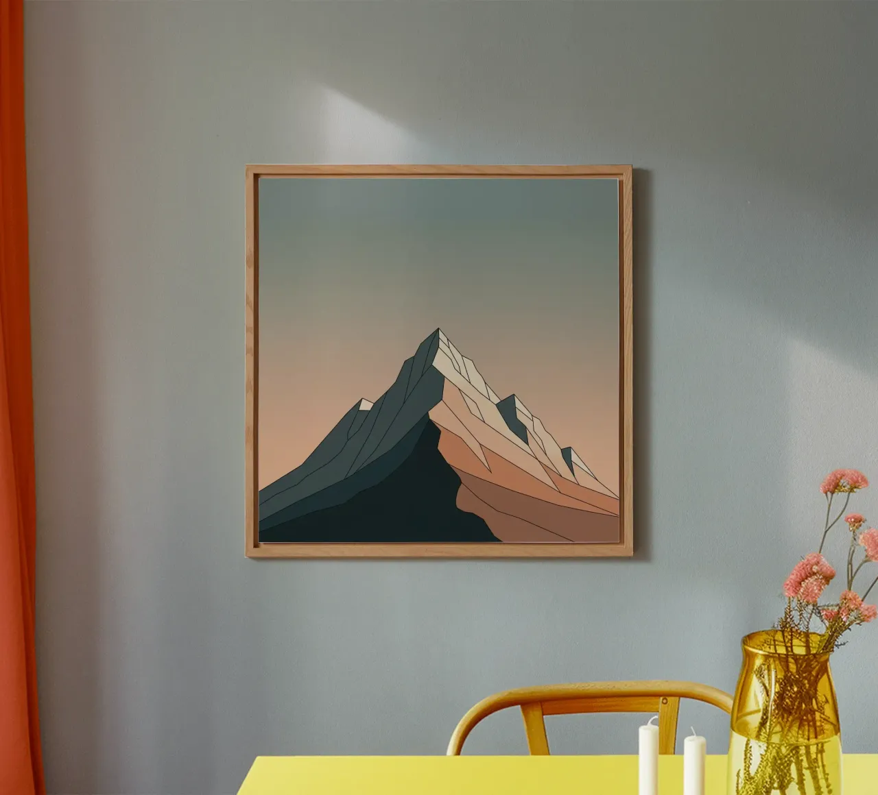 Apex Mountain Peak alluminio dibond da ZEN VACATION