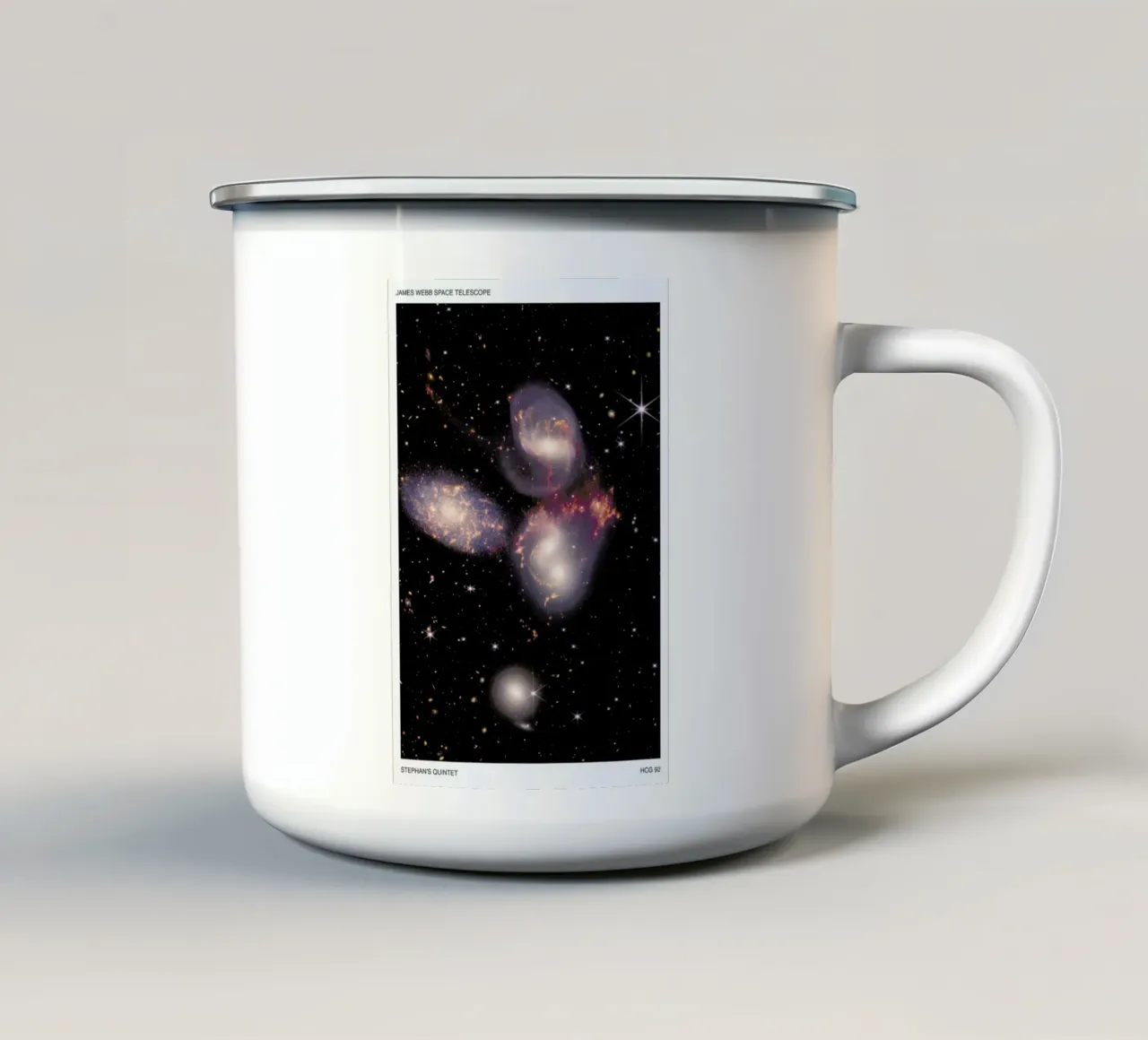 Stephan's Quintet tazza in smalto da Studio One