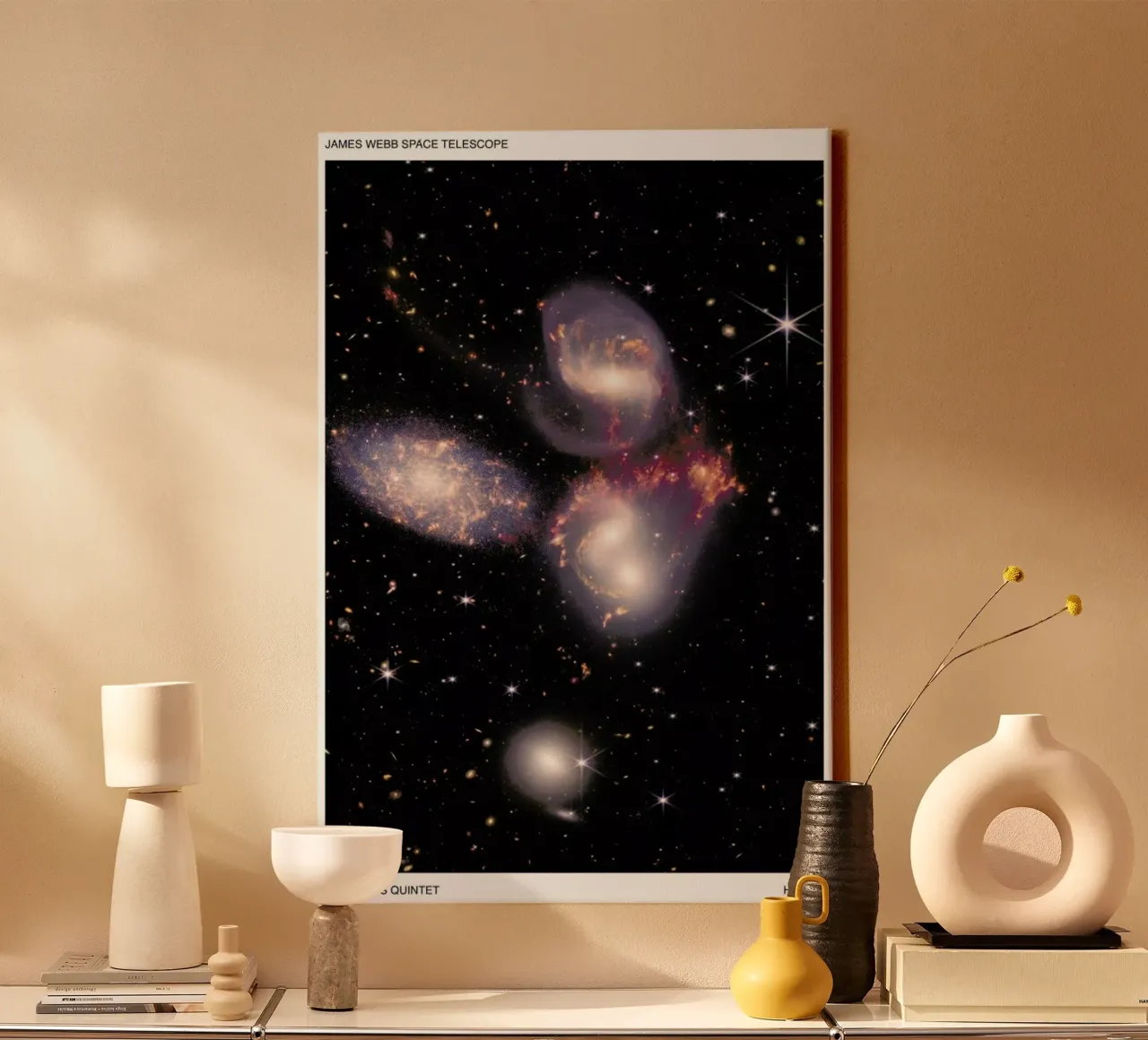 Stephan's Quintet tela con Cornice a cassetta da Studio One