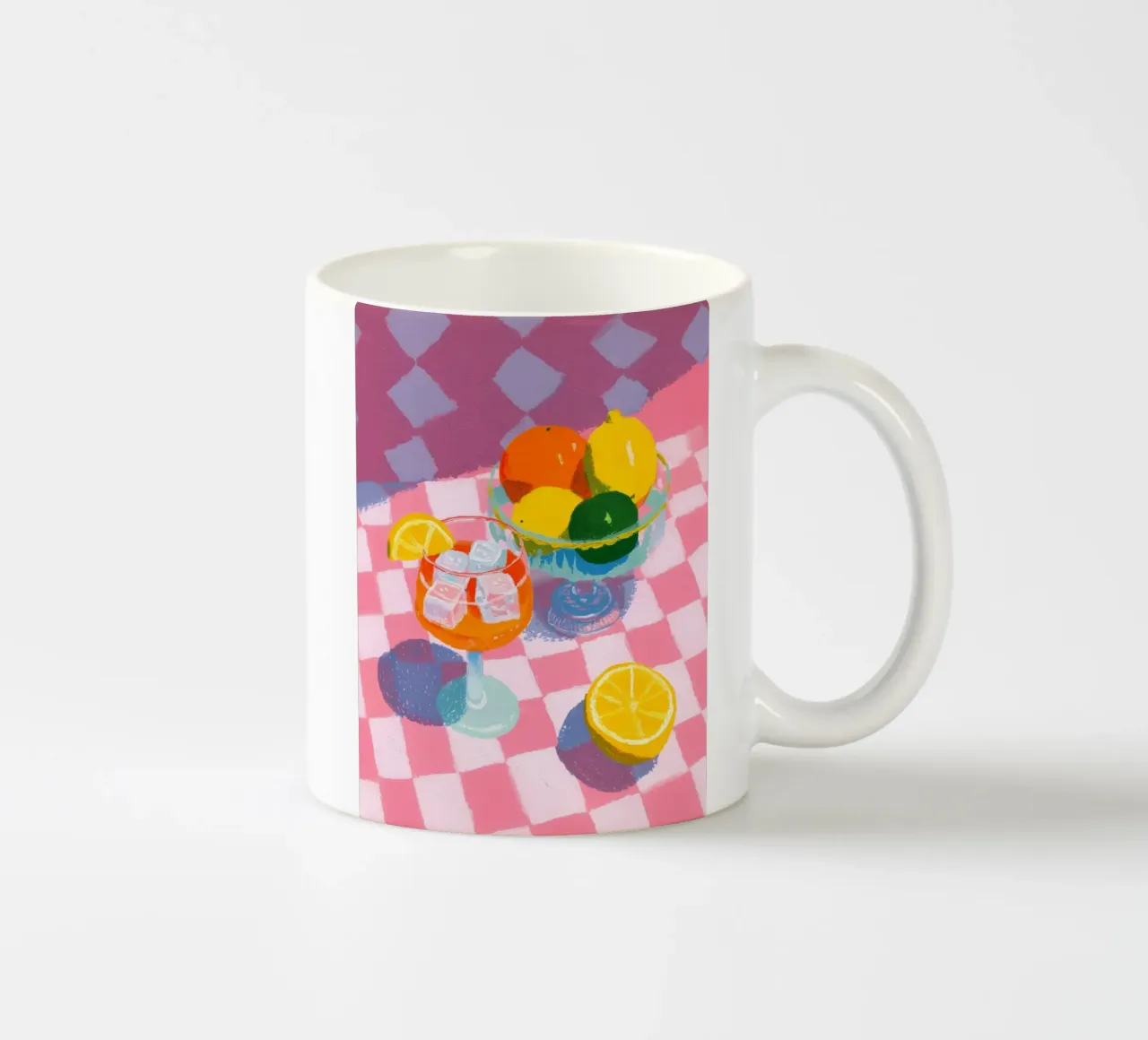 Magia della frutta con Aperol tazza in ceramica da Carinaprint