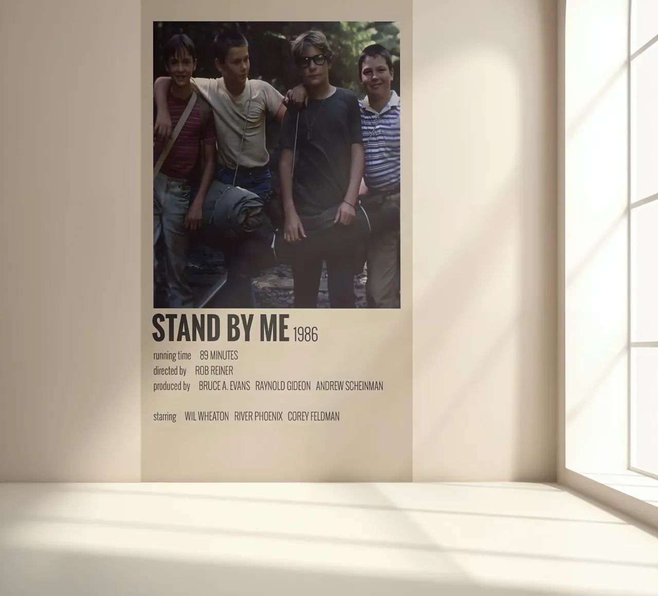 STAND BY ME 1986 photo wallpaper by MVFminimalist
