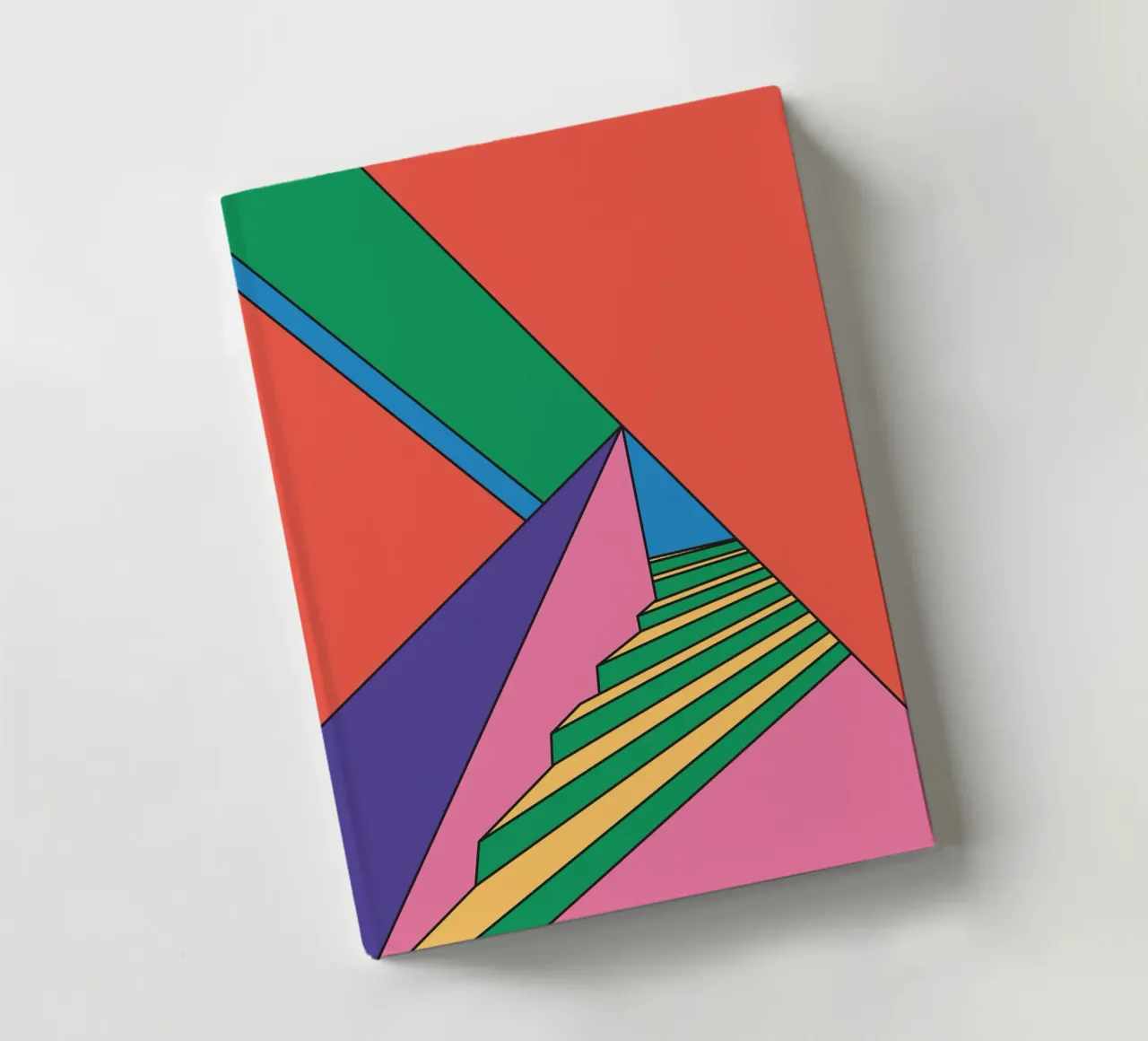 Scala colorata e vibrante diario da galihstudio