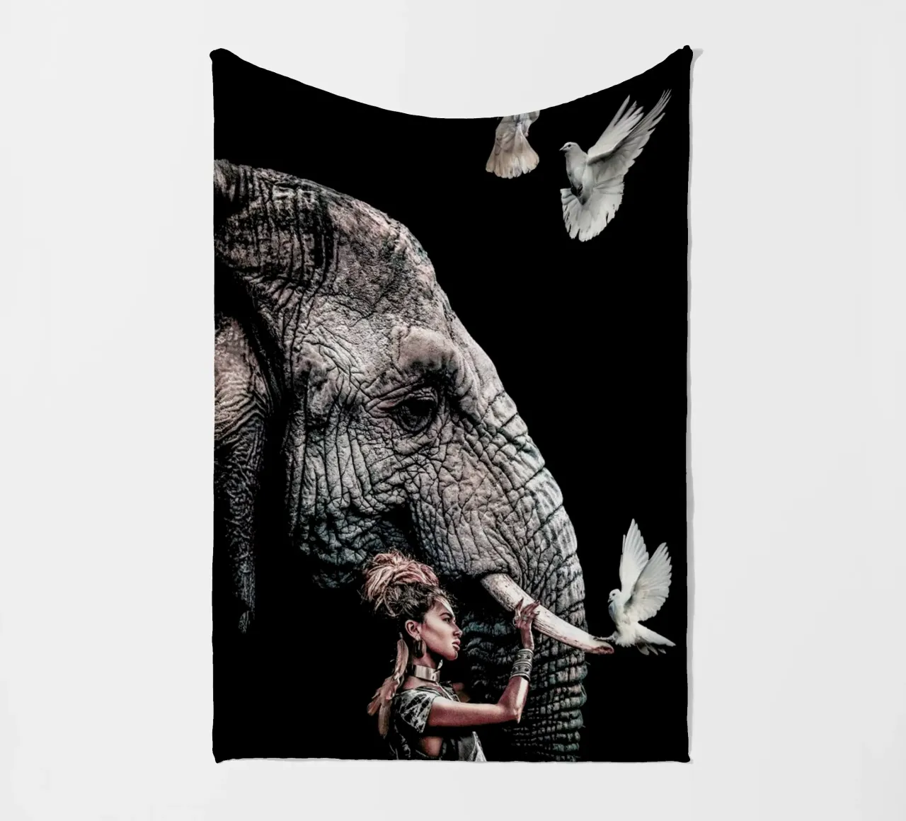 Elephant 4 coperta in pile da Wouter Rikken