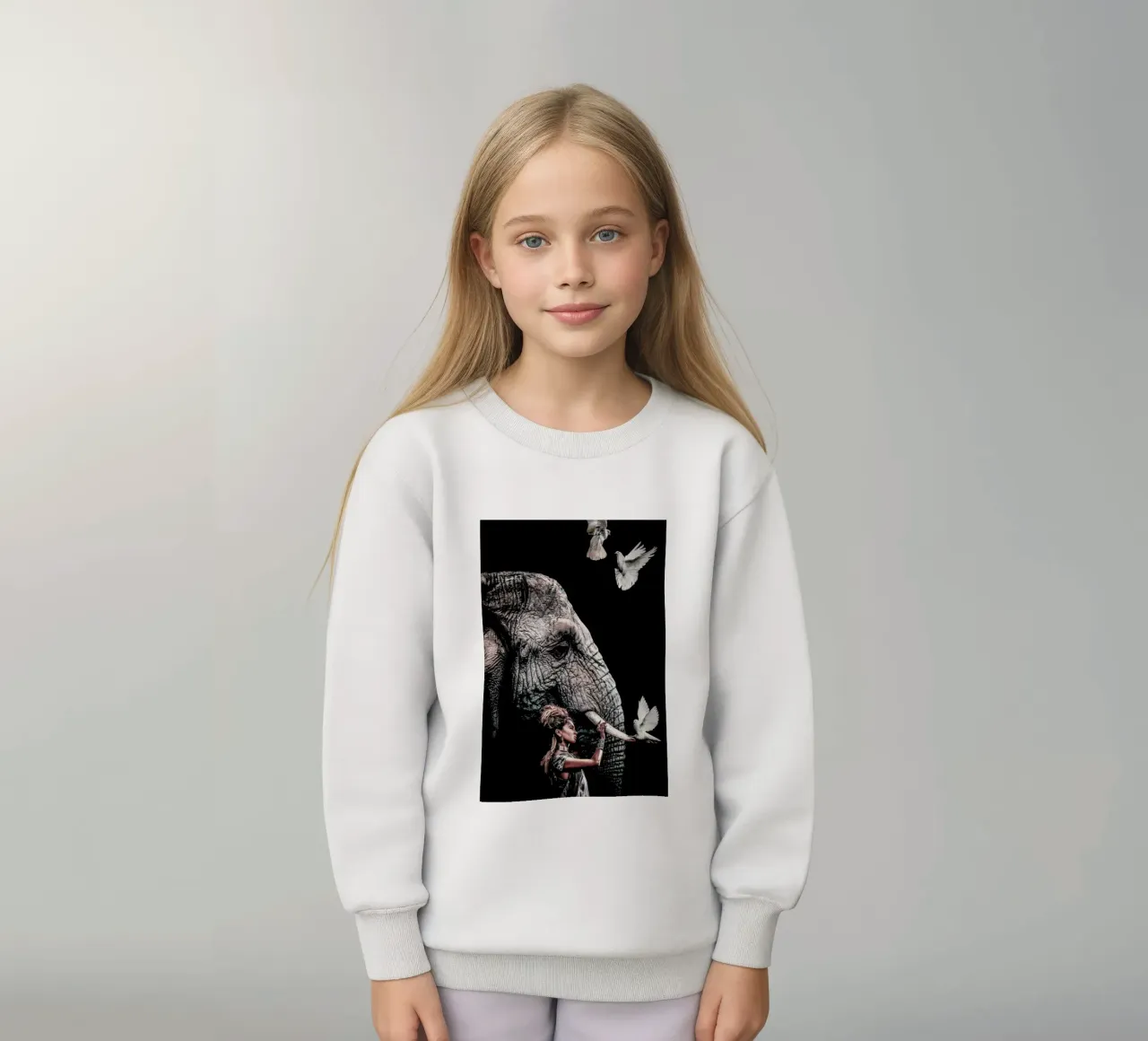 Elephant 4 felpa bambino da Wouter Rikken