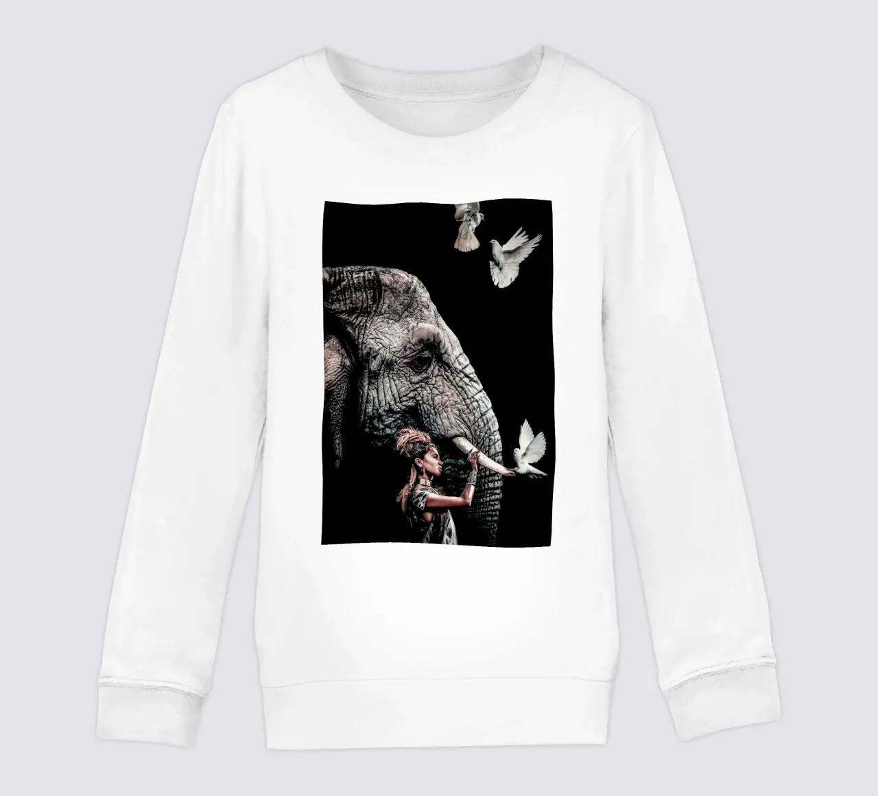 Elephant 4 felpa bambino da Wouter Rikken