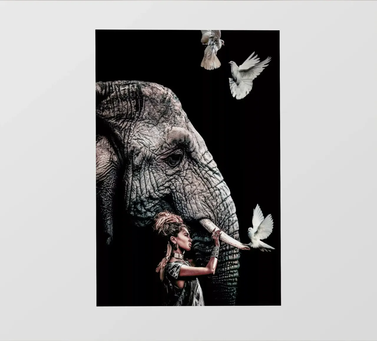 Elephant 4 pellicola backlit da Wouter Rikken