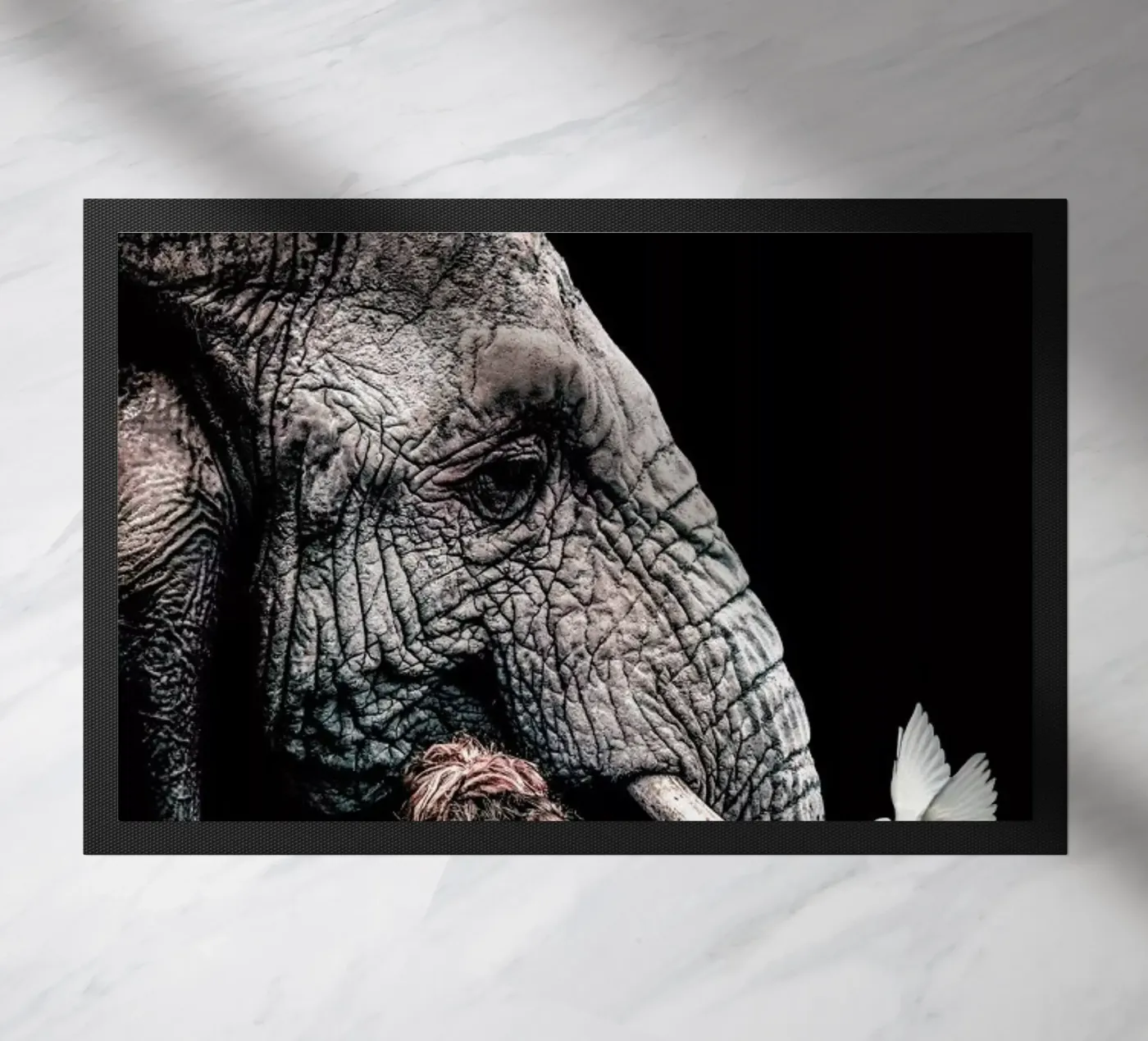 Elephant 4 doormat by Wouter Rikken