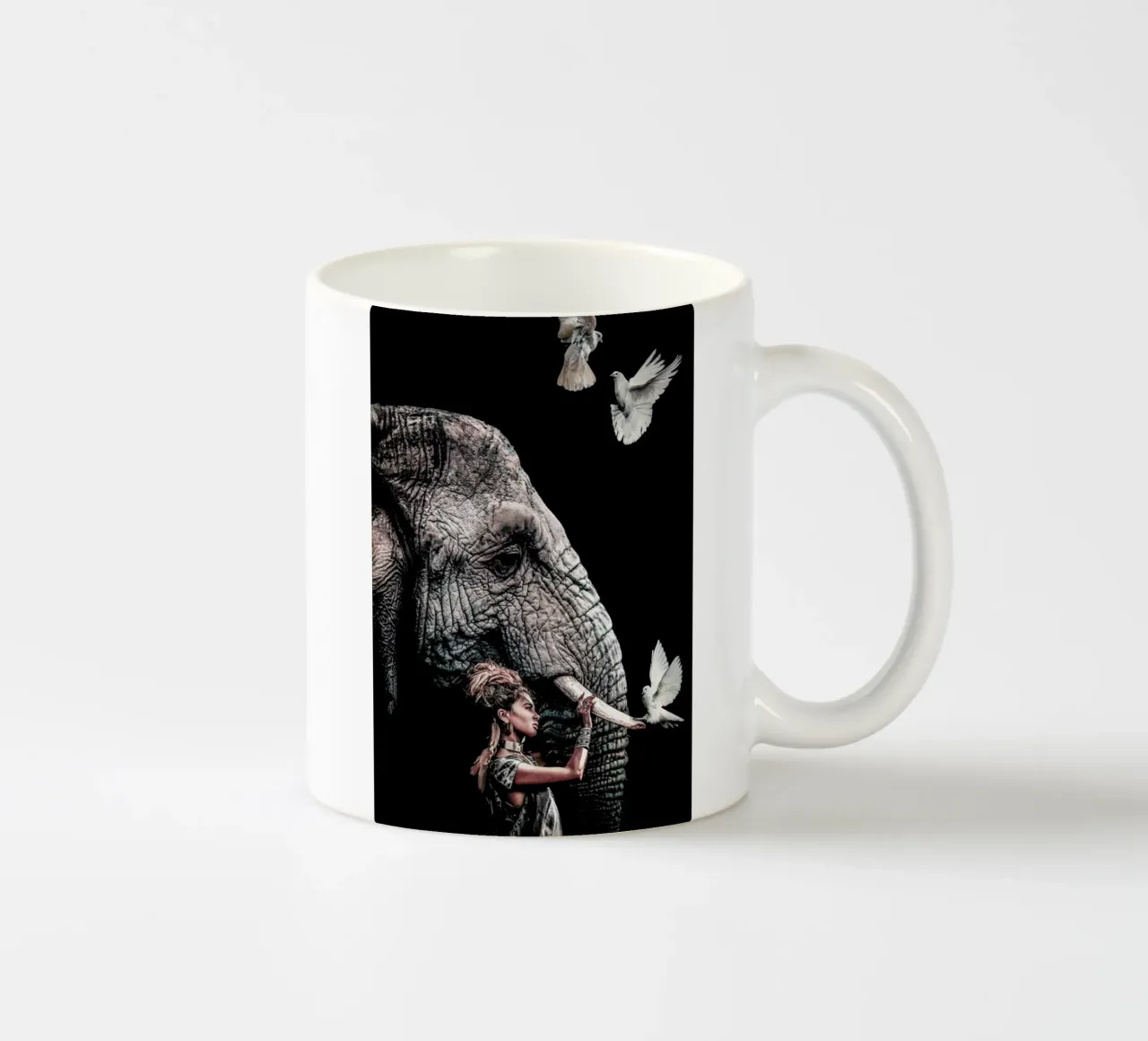 Elephant 4 tazza in ceramica da Wouter Rikken