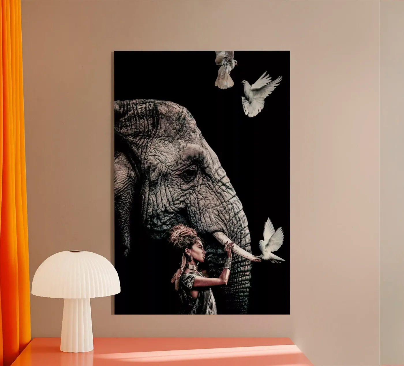 Elephant 4 plexiglas de Wouter Rikken