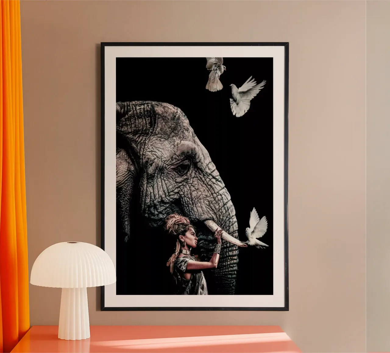 Elephant 4 poster by Wouter Rikken