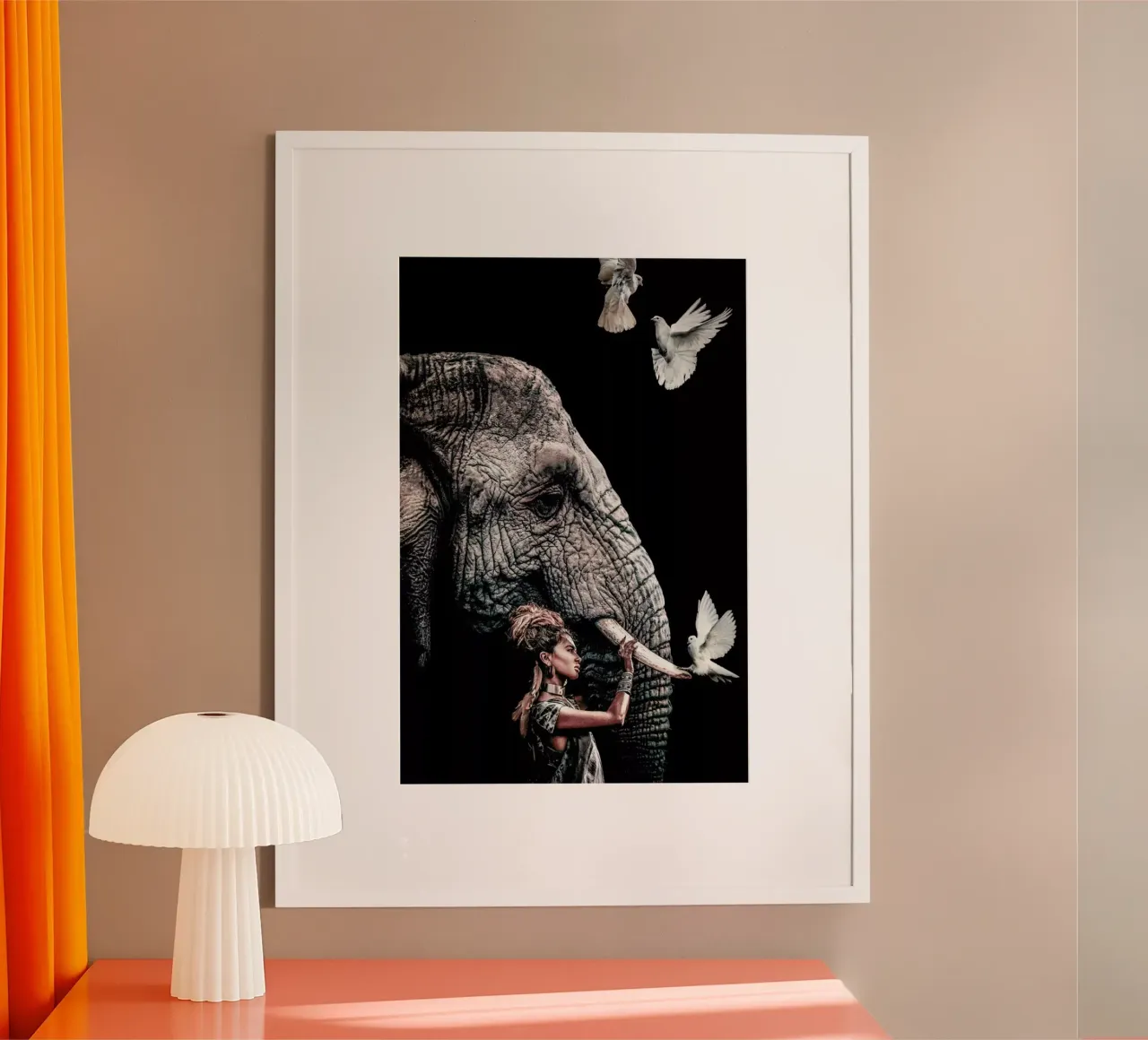 Elephant 4 poster by Wouter Rikken