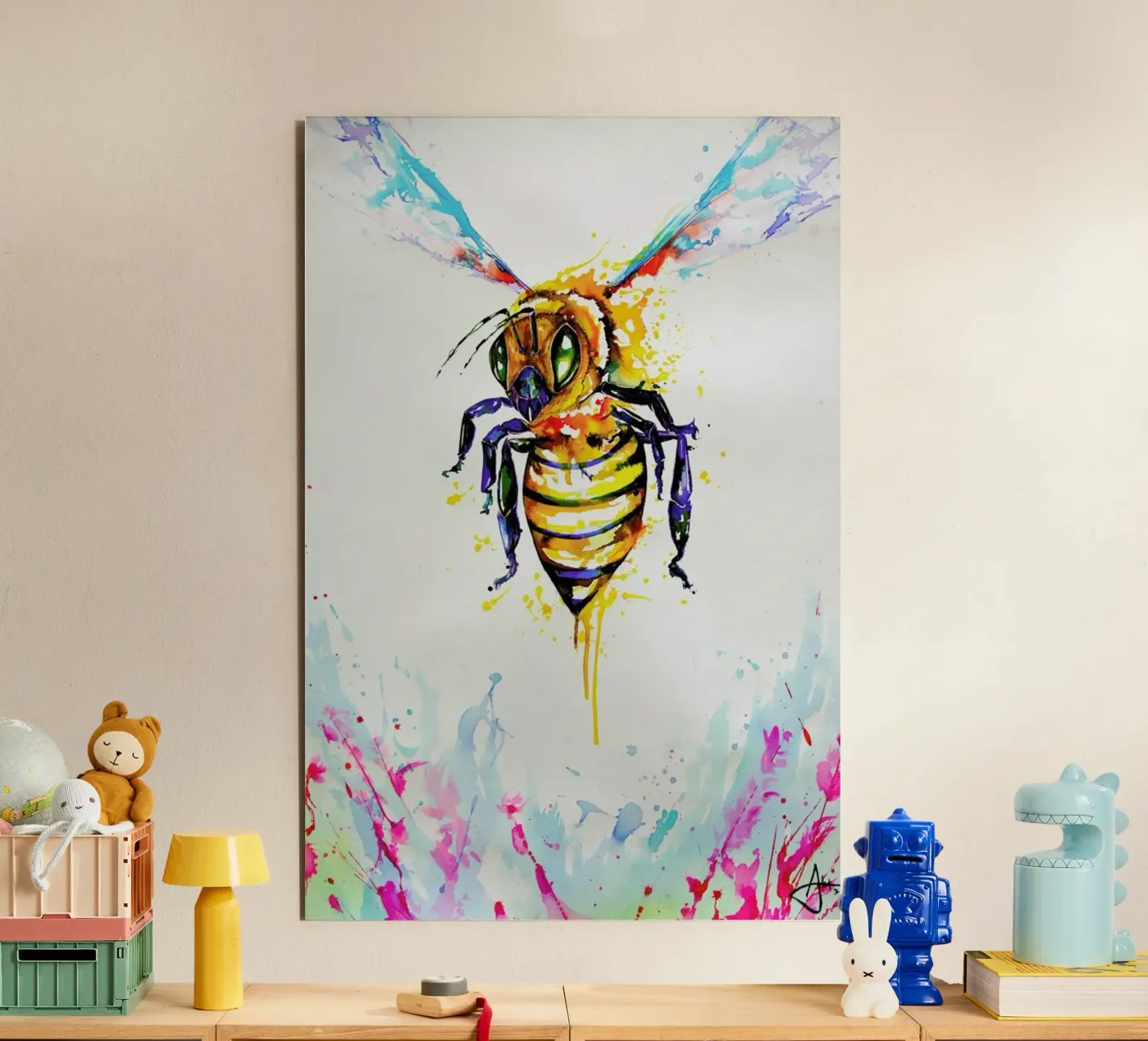 Colmena alluminio dibond da Marc Allante